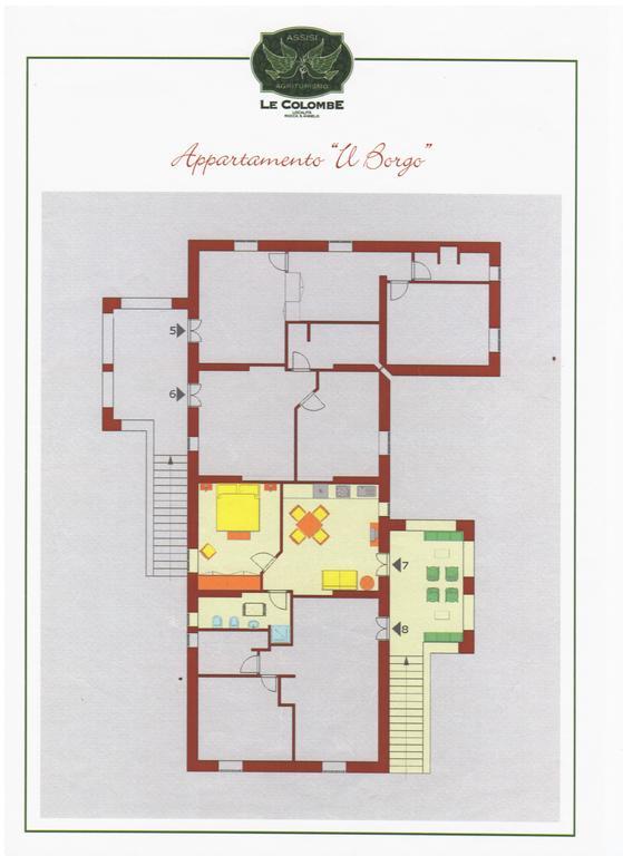 Agriturismo Le Colombe อัสซิซี ห้อง รูปภาพ