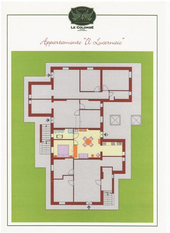Agriturismo Le Colombe อัสซิซี ห้อง รูปภาพ